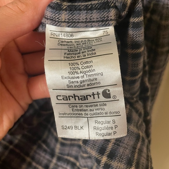 Carhartt Flannel | Men’s size S - Picture 4 of 5